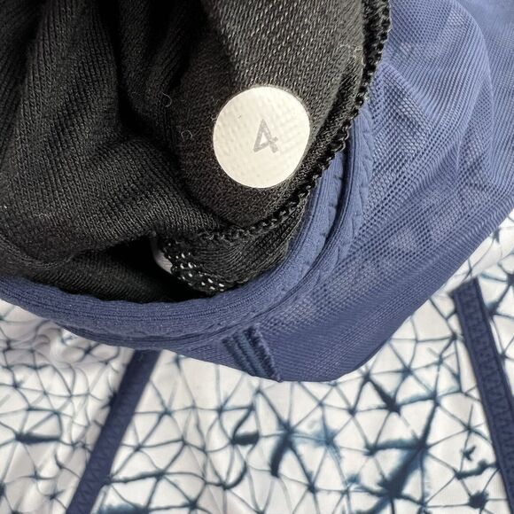 LULULEMON Pedal Pace Tank Shirt Star Crushed Silver Fox Deep Navy Athletic Top 4 - Picture 6 of 10